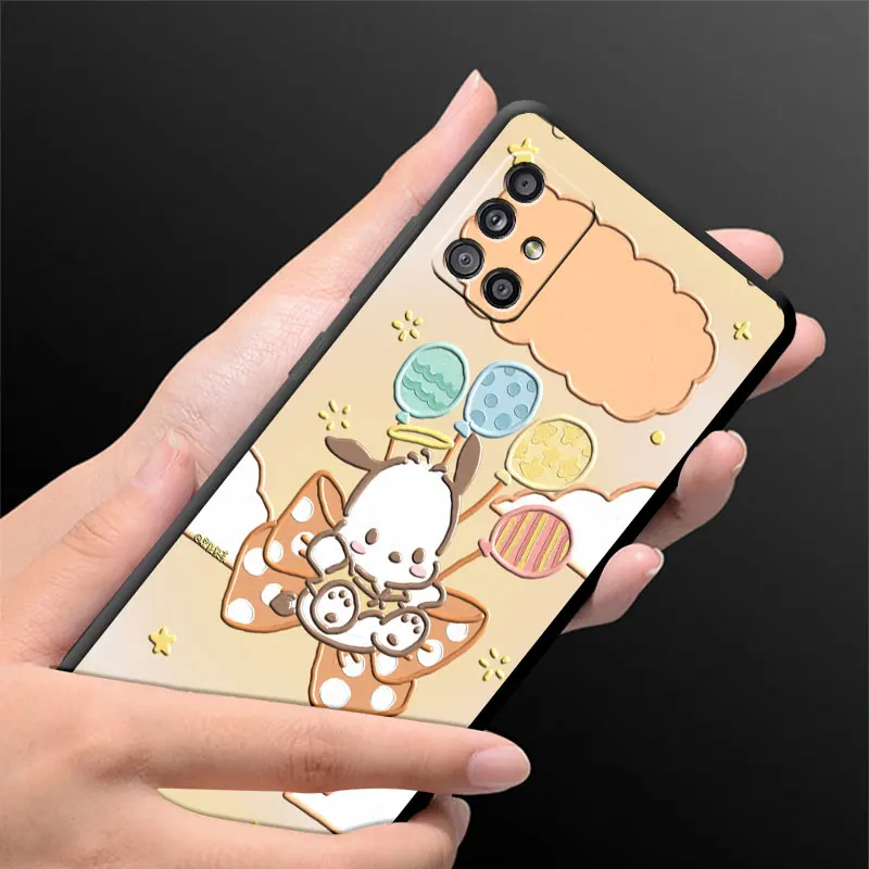 Чехол для Samsung Galaxy A50 A02s A70 A10 A10s A90 A51 A02 A01 M52 M31 M30S черный мягкий чехол смартфона