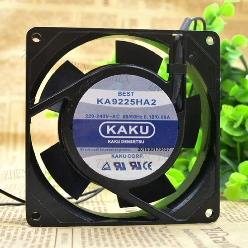 Фото Y 1 шт. новый для KAKU KA9225HA2 AC 220 В 0,10/0,09 А 2-проводной охлаждающий вентилятор #   QW. №1