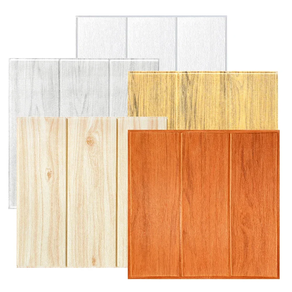 20 Шт. 3D Наклейки На Стену Каменный Кирпичный Узор Мягкие Стены Из ПВХ