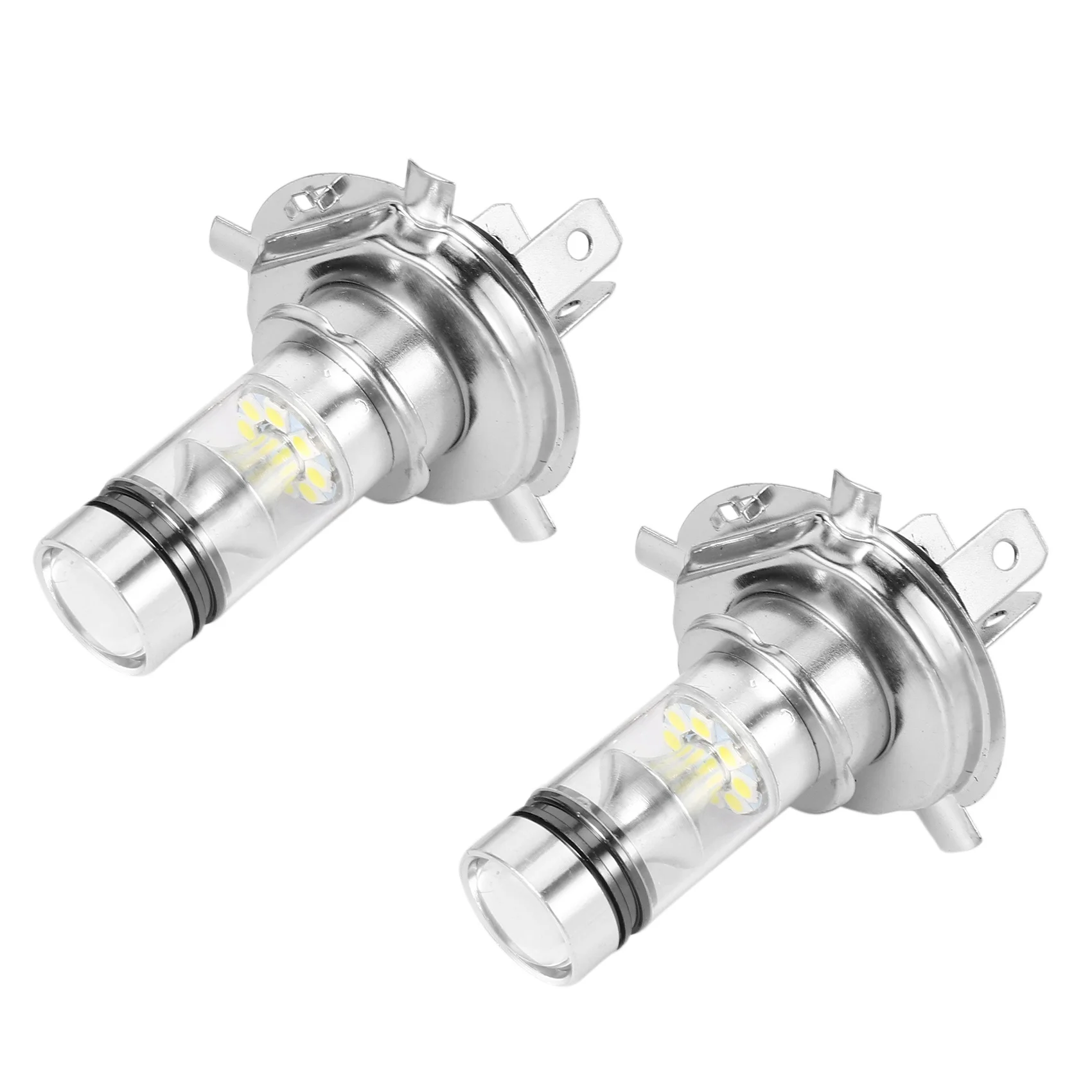 2 шт. Автомобильные светодиодные лампы H4 Hb2 9003 100 Вт 20 светодиодов