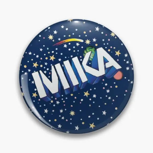 

Mika Stars Customizable Soft Button Pin Creative Lover Cute Women Funny Gift Collar Fashion Hat Lapel Pin Decor Clothes Jewelry