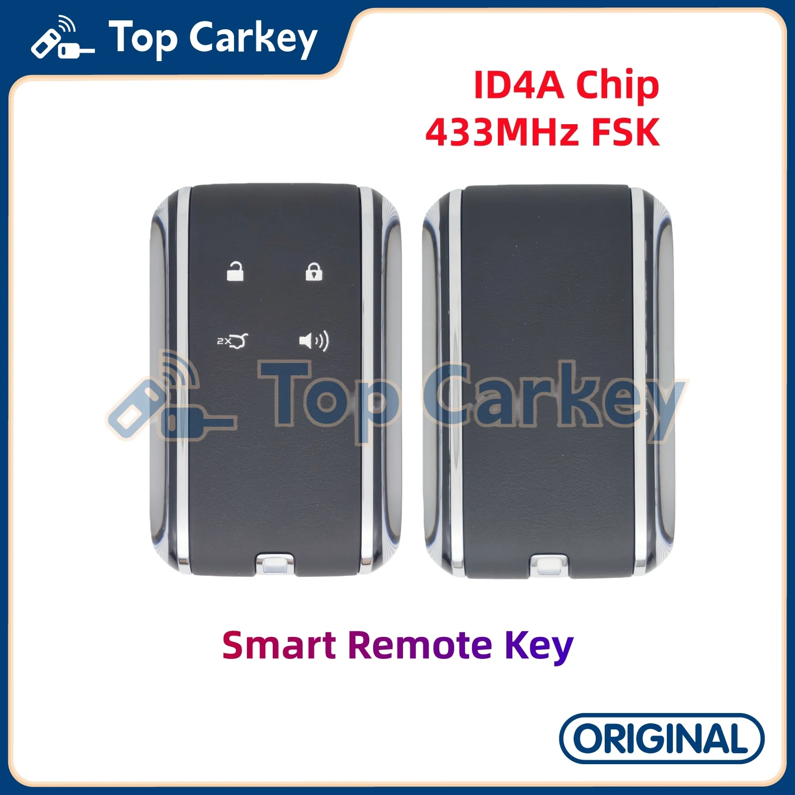 

TopCarkey оригинальный OEM GHWL675RY умный дистанционный ключ ID4A чип 433 МГц NFC ключ-карта для Mazda EZ6 EZ-60 6e CX-6e EZ60