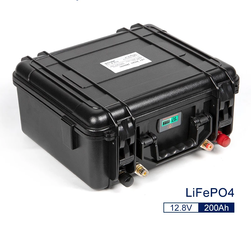 

（Give Away Charger ) Lifepo4 12V 200Ah Battery Pack 12.8V Battery Pack Built-in BMS For Solar Energy Storage Battery EV