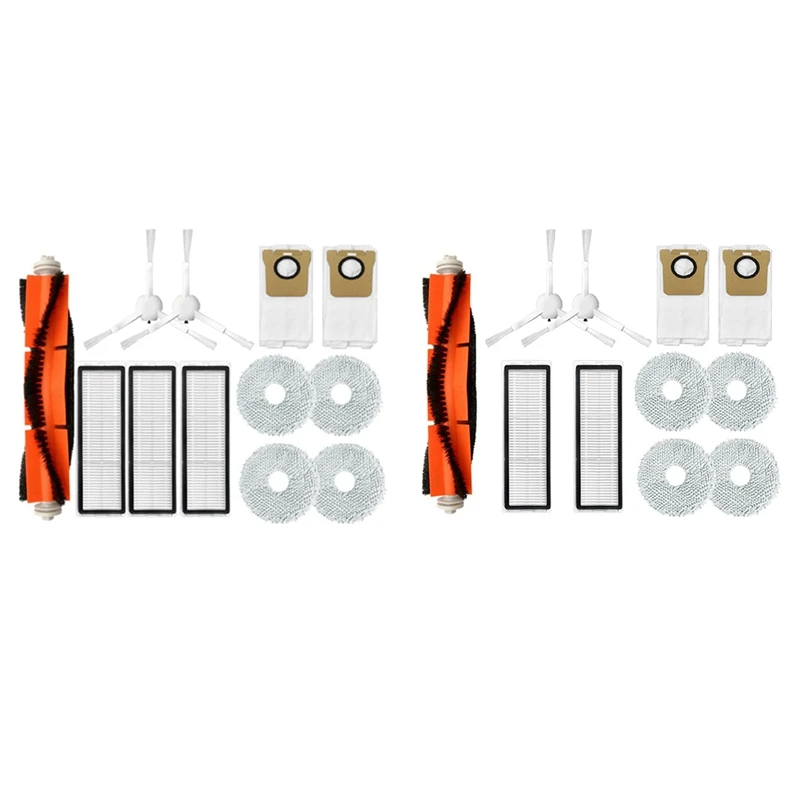 

Набор запасных частей для робота-пылесоса Dreame S10/S10 Pro, основная боковая щетка, фильтр, тряпочка, мешок для пыли