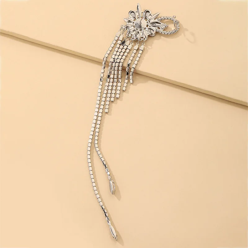 

Dangling Flower Earrings For Women Delicate Hanging Lovely Exquisite Inlai Zircon Elegent Sweet Luxury Trendy Jewelry