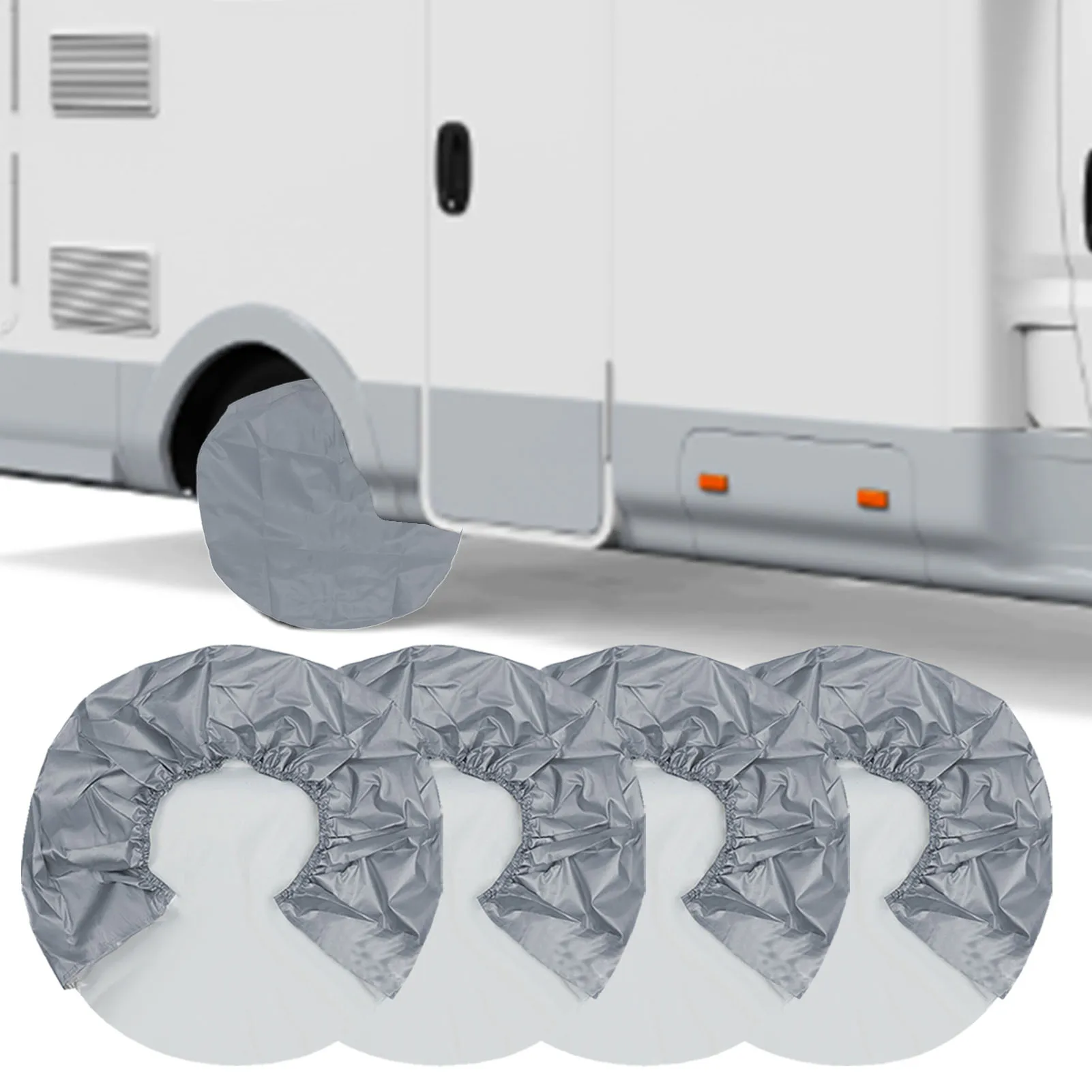 

Tire Protector Bag Seasonal Spare Tire Bag Waterproof Land Wheel Tire Covers Tough Tire Sun Protector Universal Fits Tire