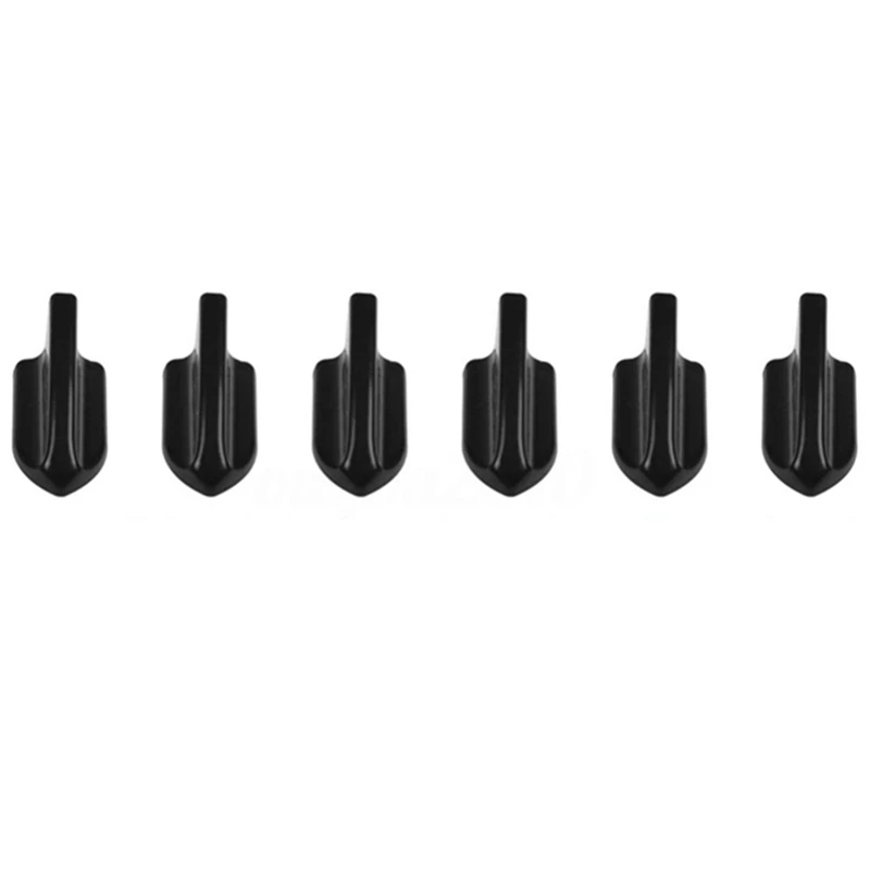 

30Pcs Black Car EVO-Style PP Roof Shark Fins Spoiler Wing Kit Vortex Generator