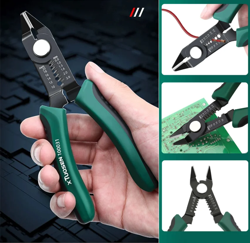 

Многофункциональные обжимные клещи