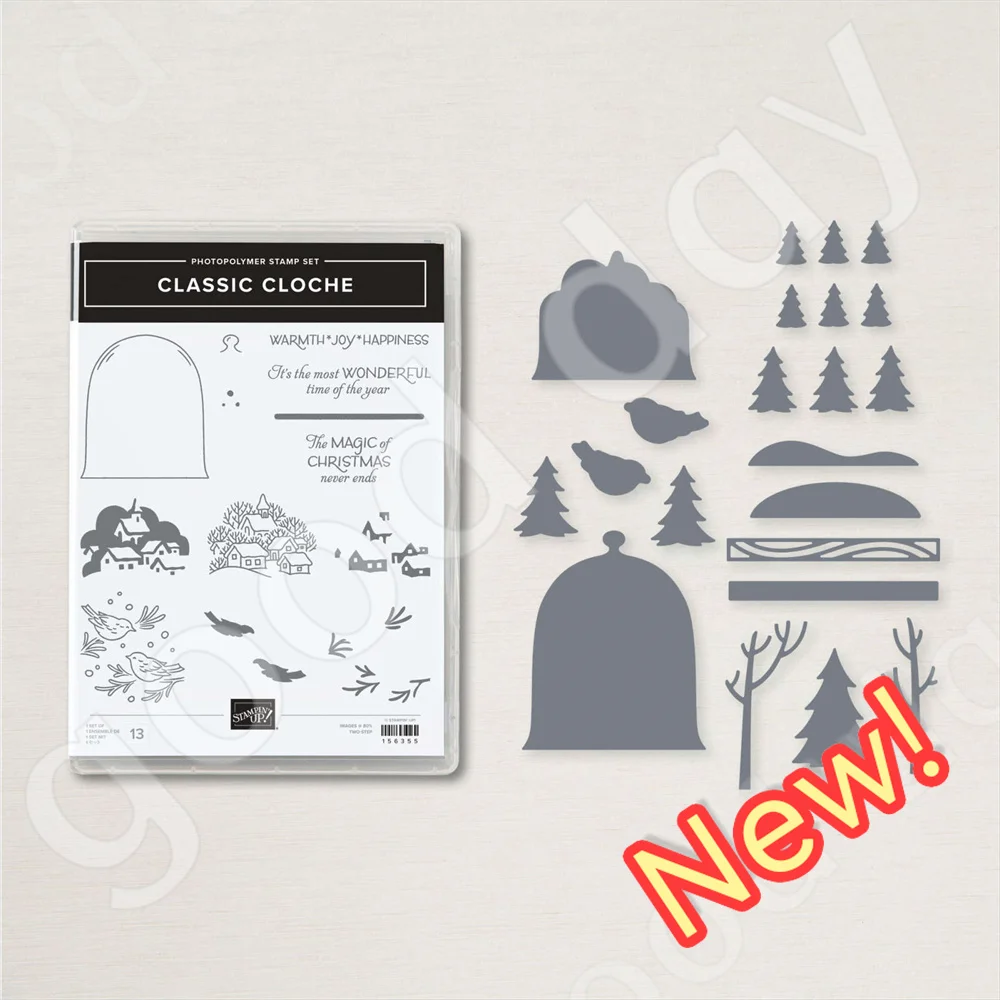 

Under the Dome Clear Stamps or Metal Cutting Dies Sets for DIY Craft Making Greeting Card Scrapbooking 2023 New Arrival Hot Sale