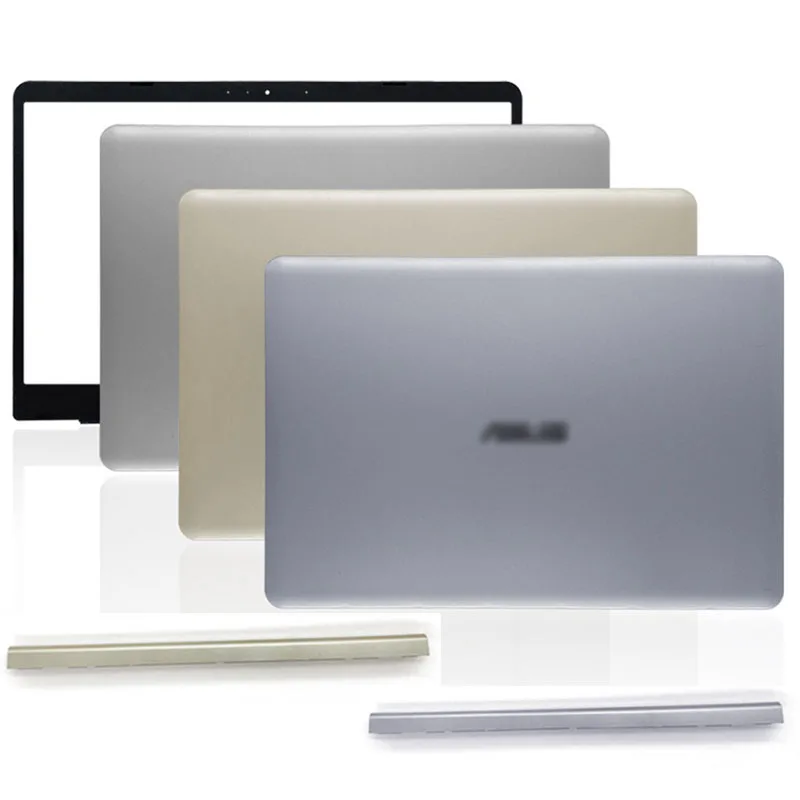 

Чехол для ASUS R421U S4200U S410U S4100 S4100V, чехол для ноутбука, задняя крышка, передняя панель, петли, золотистый, серый, синий цвета