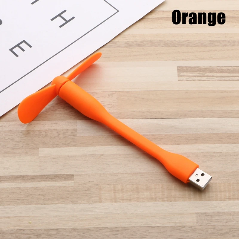 

Мини-USB-вентилятор, гибкий гибкий охлаждающий вентилятор для Power Bank, ноутбука, ПК, зарядное устройство переменного тока, портативный ручной вентилятор, компьютерный летний гаджет