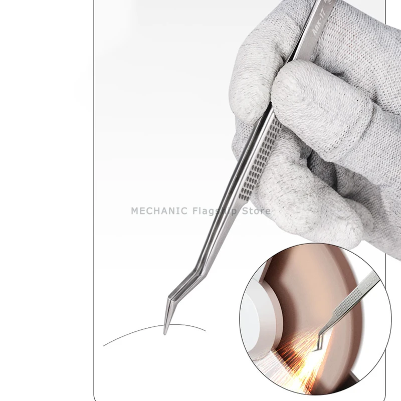 Высокоточный Пинцет для механической магнитной посадки пинцет из олова