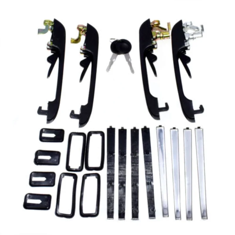 

4 шт. 191837205A 191837207 193839206 191837208A четырехсторонние дверные ручки для VW Mk1 Mk2 Golf Jetta Rabbit GTI