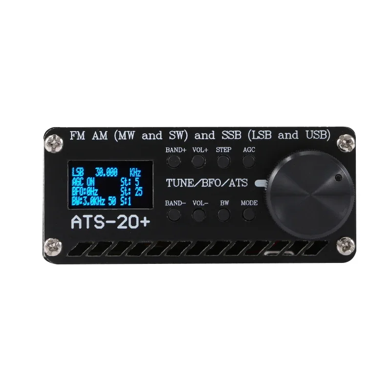 Радиоприемник ATS-20+ Plus ATS20 V2 SI4732 DSP SDR приемник FM AM (MW и SW) SSB (LSB USB)