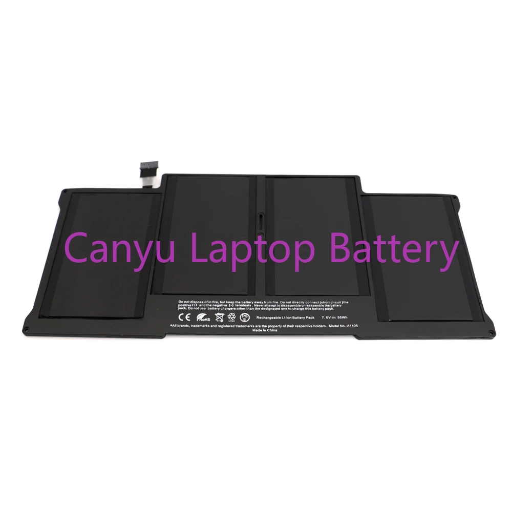 

Laptop Battery A1496 For Apple Macbook Air 13" A1369 A1405 A1466 A1377 2013 2014 2015 2017 MD760LL/A MD761CH/A 7.6V 55Wh