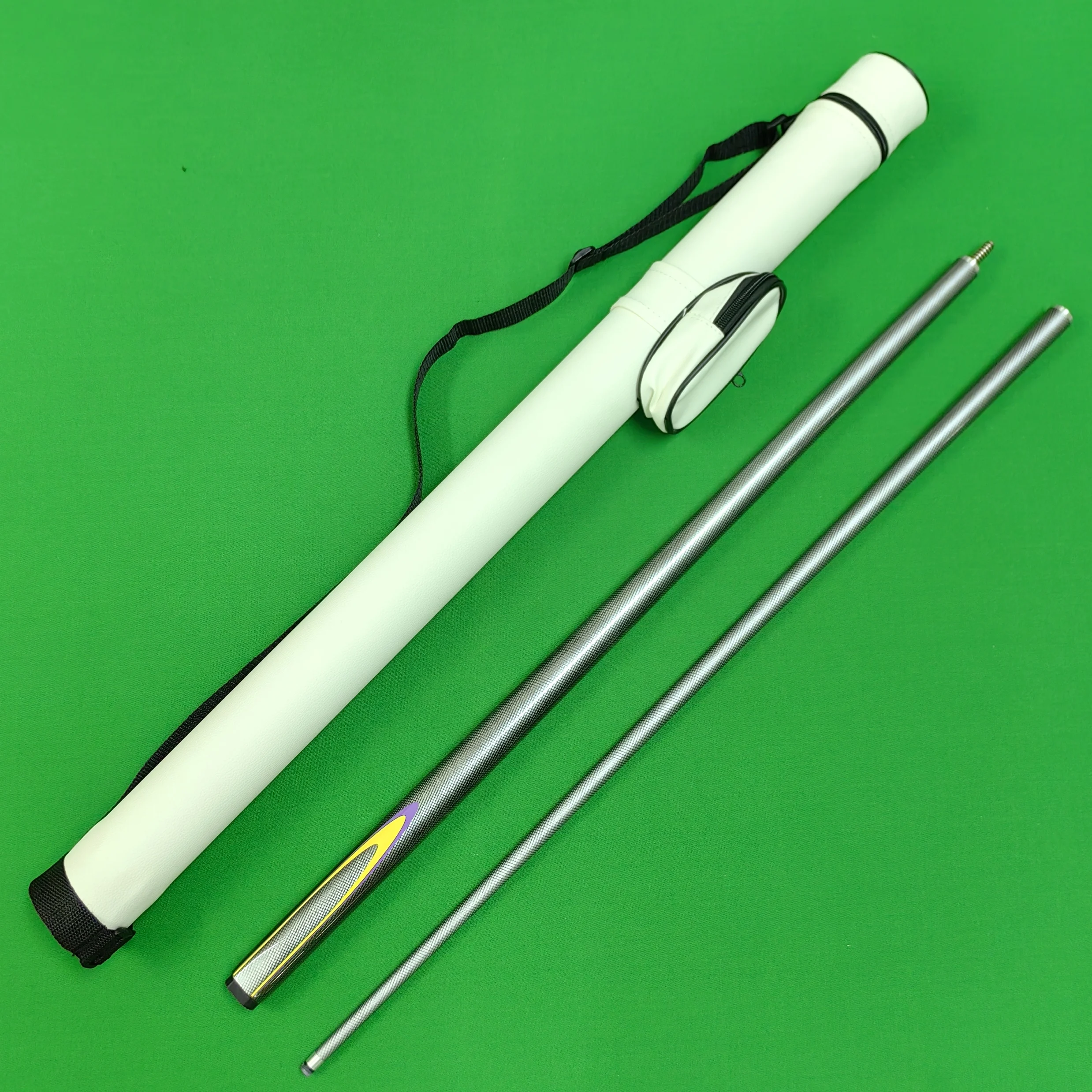 Бильярдный Кий белого цвета 1/2 шт. с Карбоновым бильярдным кием набор подарочный