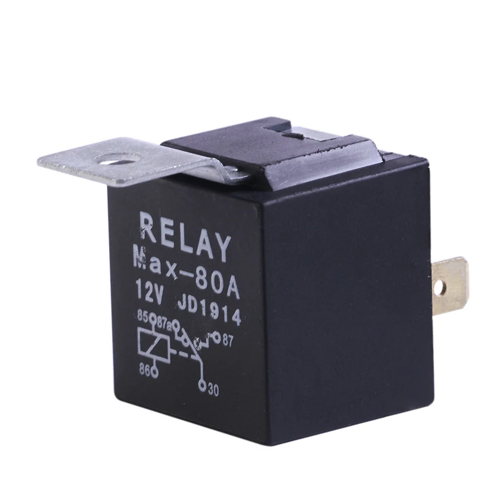 15 Pin 80A Waterproof Car Relay Long Life Automotive Relays Normally Open DC 12V Relay For Head Light Air Conditioner