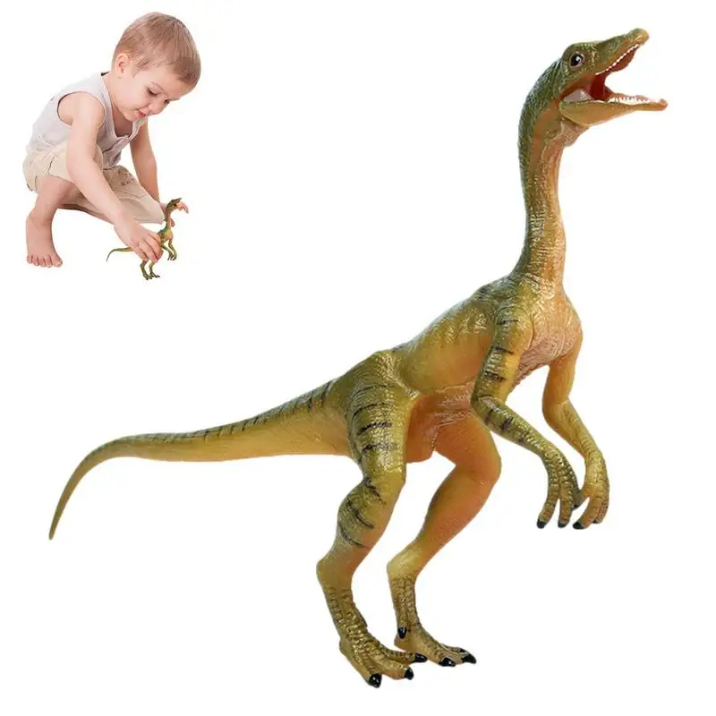 

Модель динозавра, игрушка, реалистичная модель динозавра Compsognathus, Интерактивная модель динозавра, модель игрушки с подвижным шарниром, модель динозавра