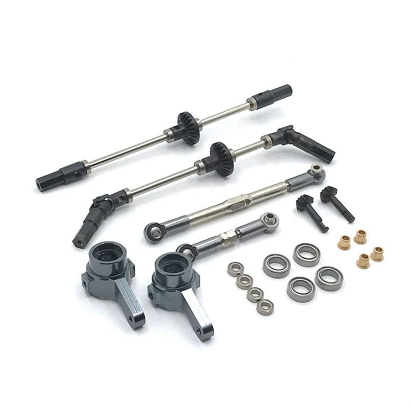 5X Upgrade Steel Gear Bridge Axle Gears For WPL B14 B24 C14 C24 C34 C44 B16 B36 1/16 RC Car Spare Parts Accessories,4WD