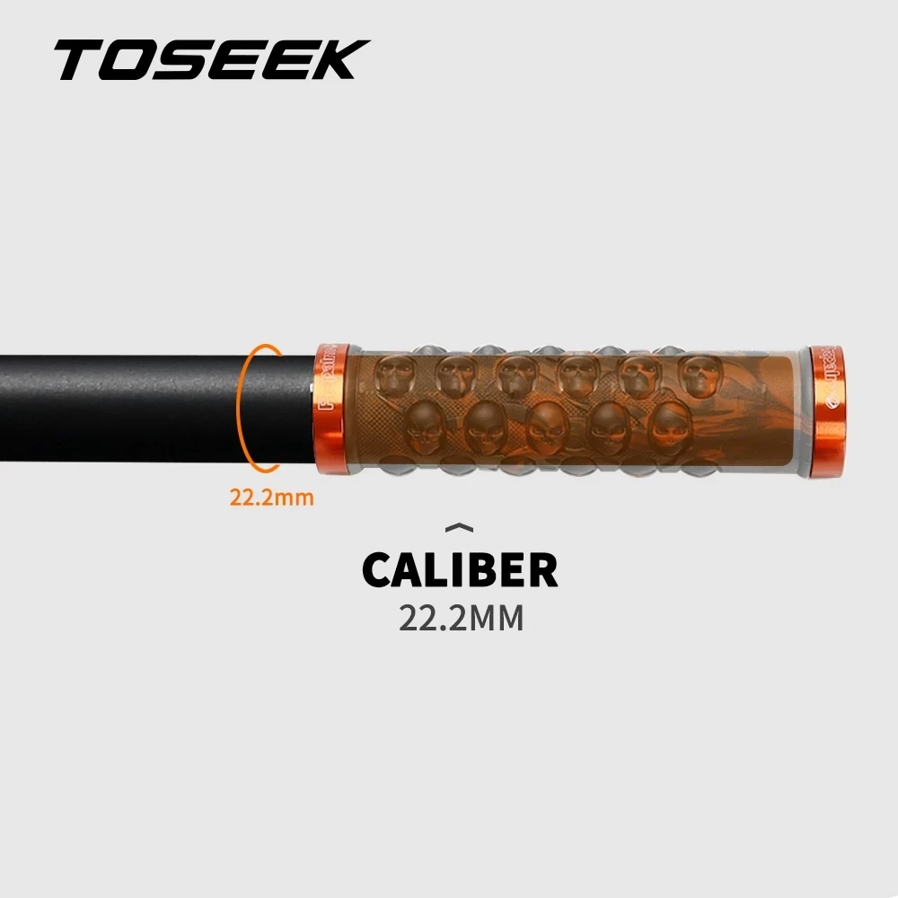 TOSEEK ZF-ONE Руль для горного велосипеда 31 8 мм Черный Серый Серебристый Матовый из