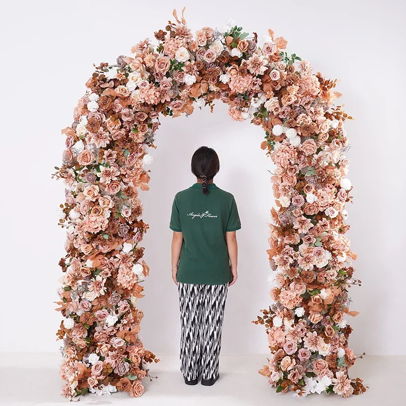 Белая серия Kaffee weiß Series Dahlie Rose Blume Reihe Hochzeit