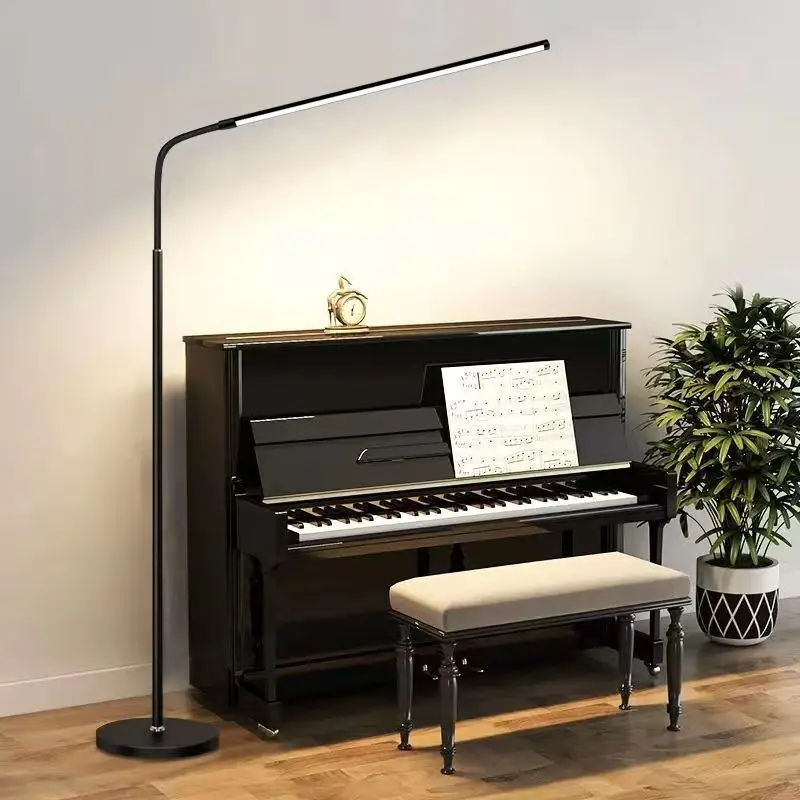 

Vertical LED Floor Table Lamp for Piano Practice Learning Living Room Bedroom Bedside Reading and Reading