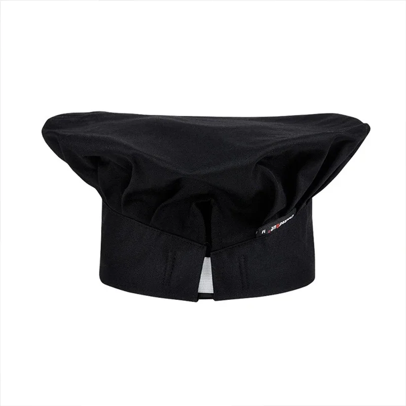 Мужская Белая Кепка Шеф-повара Кухонная Шляпа Master Cook Официальный Официант Пекар