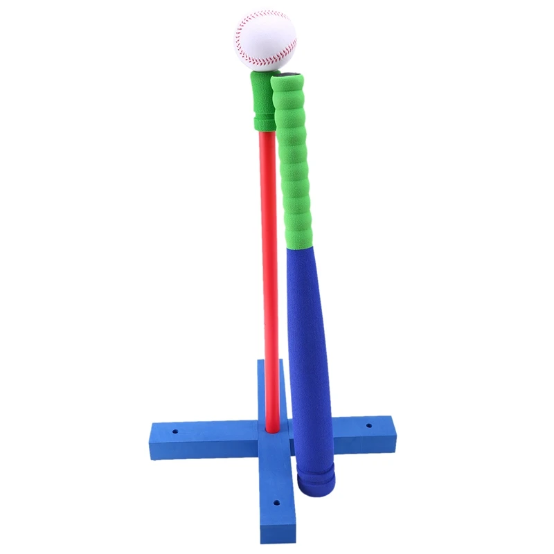 

Baseball Toy Set Soft Activity Fitness Safety Sports Play Games Kids Training Outdoor Toy