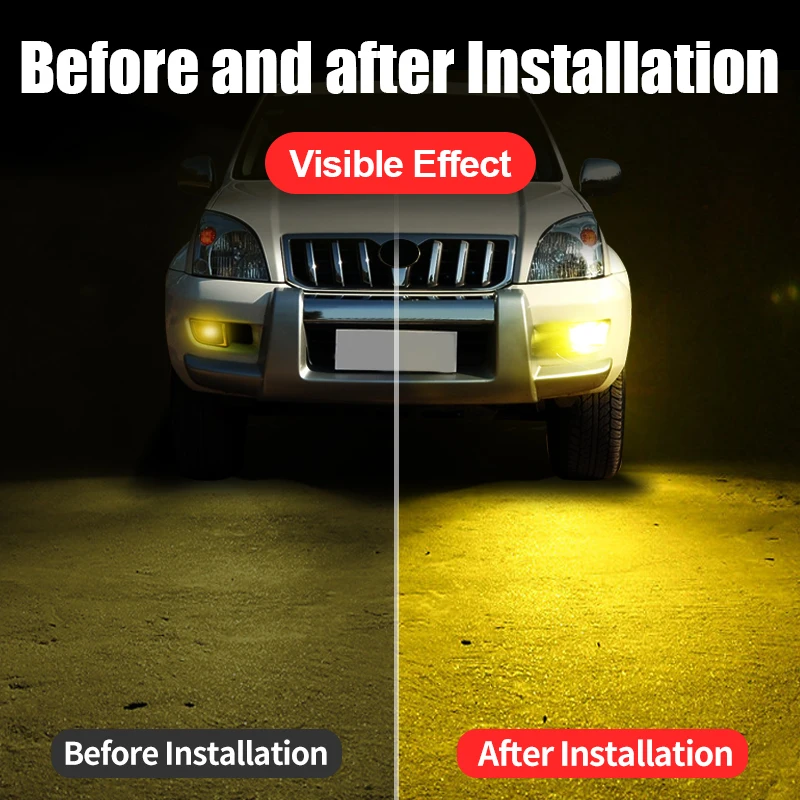 Аксессуары для модификации противотуманных фар подходят 2003-2009 Toyota Land Cruiser Prado 120