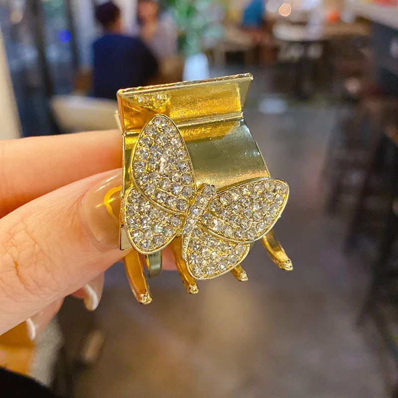 

Fashion New Diamond Inlaid Butterfly Hairpin Ins Style, Trendy Temperament, Niche Grip, Small, Fresh And Versatile Forest Hair