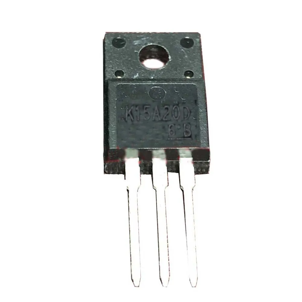 

10pcs/lot K15A20D TK15A20D New stock TO-220F 200V 15A
