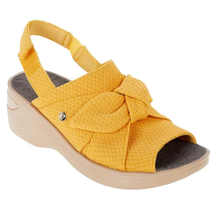 

2022 Spring and Summer New Women's Bow-knot Thick-soled Sandals Women's Fish Mouth Fashion Sandals Large Size 35-43