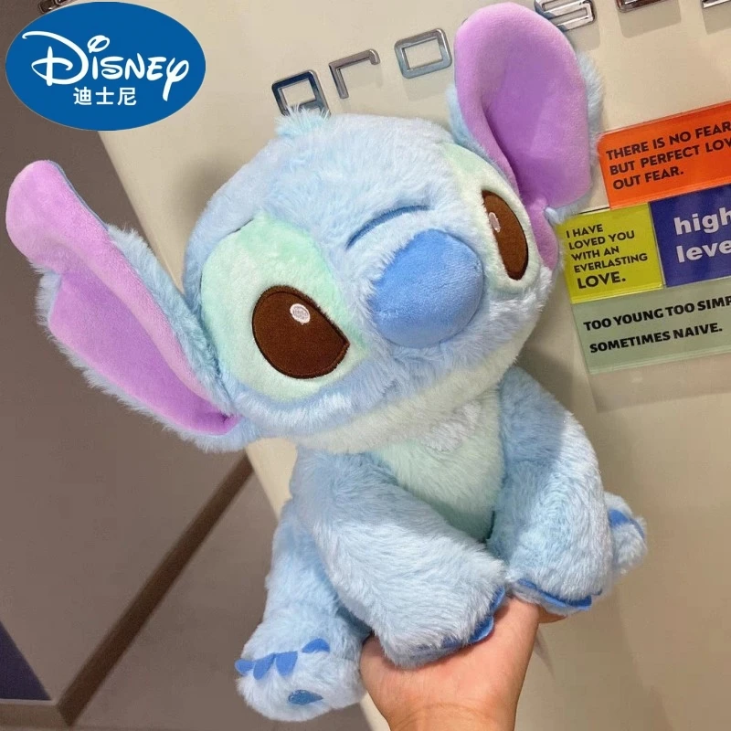 

New Disney 23cm Lilo And Stitch Plush Toy Anime Cute Things Kawaii Kids Dolls Stuff Animal Children's Toys Boy Girl Gift