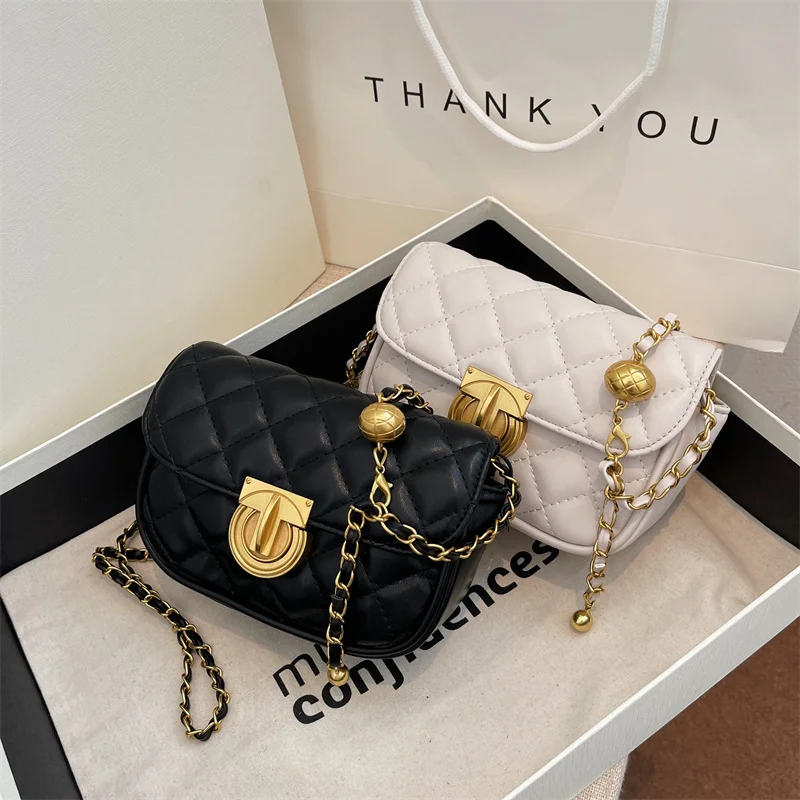 Новое поступление Женская сумка через плечо на цепочке модная нишевая