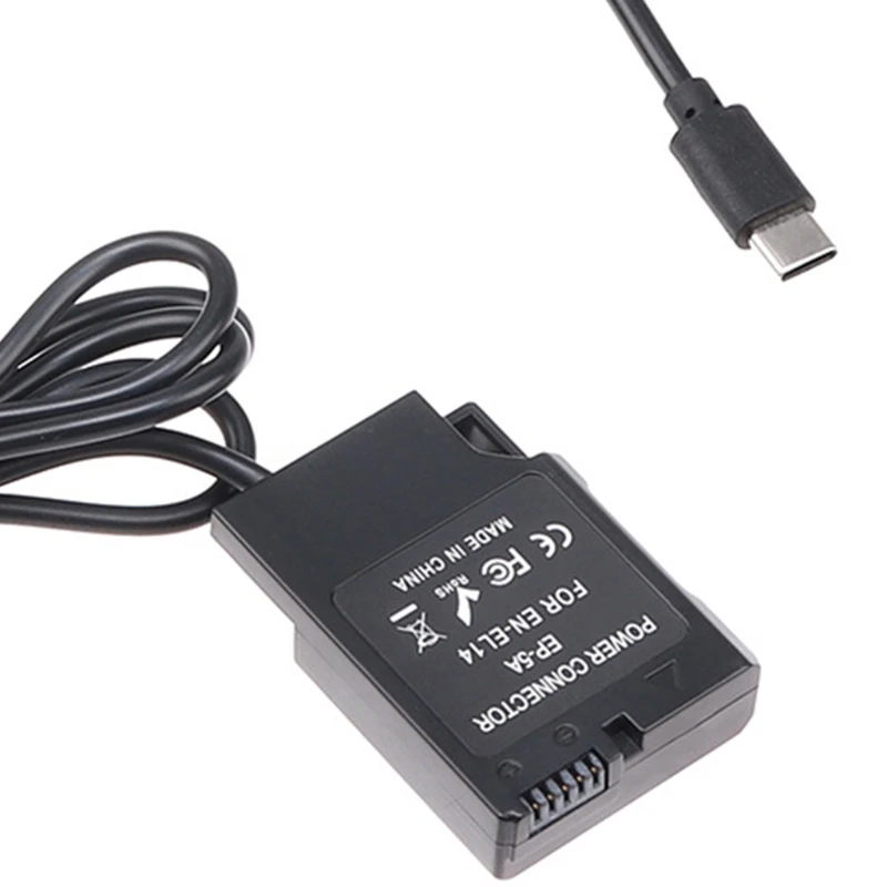 

Флейоресцентный источник питания для камеры R2LB, модель Type-C, совместим с блоком питания для камеры D3100 D3200 D3300 D3400