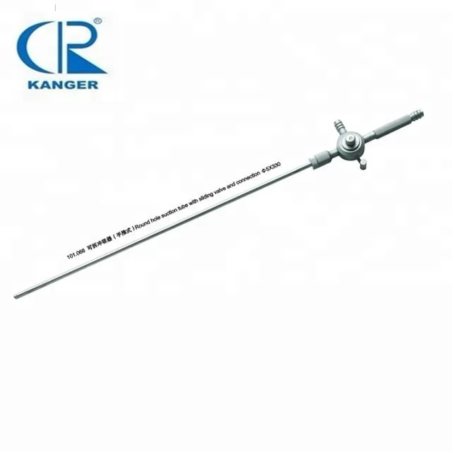 

surgical instrument laparoscopic sliding suction and irrigation tube