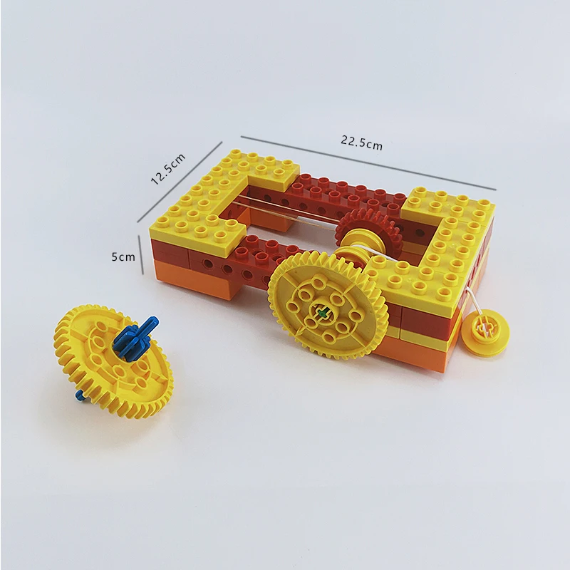 Большие строительные блоки спиннинговый верх учебные пособия аксессуары для