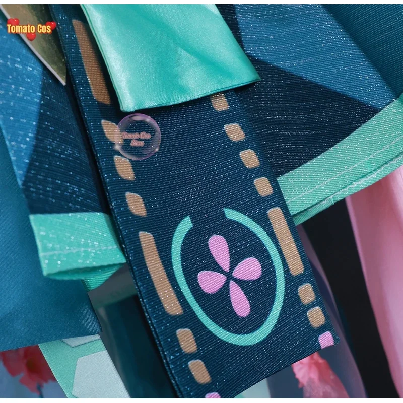 В наличии Miku Onmyoji Default Невольтный Косплей Костюм Фея Платье Кимоно Юката Полный