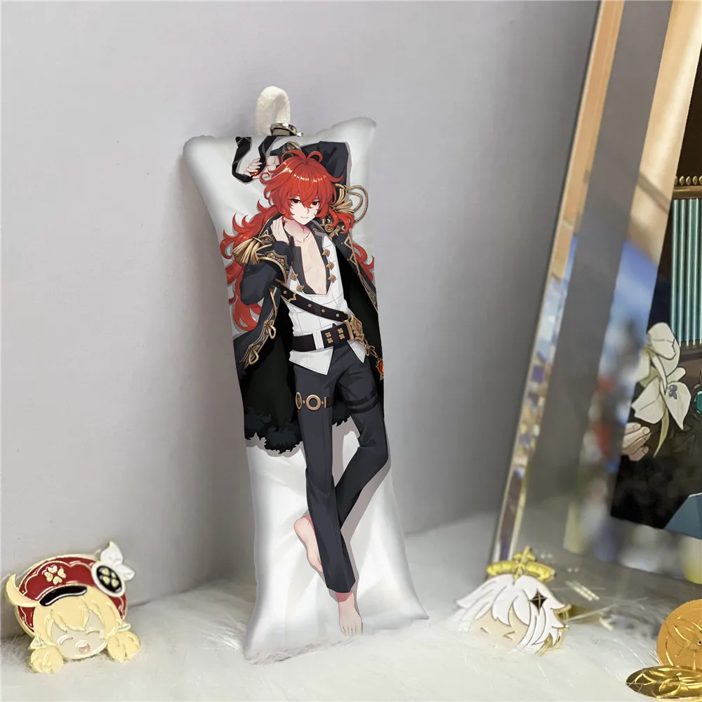 Цветной косплейер Genshin дакимакура мондштадта разбавленный рагвиндр подвеска в