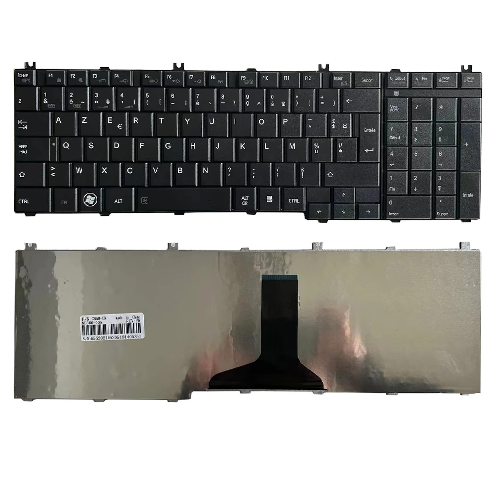 

Новая французская клавиатура для ноутбука Toshiba Satellite L670 L670D L675 L675D C660 C660D L655 L655D L650 C670 L750 L750D FR, черная