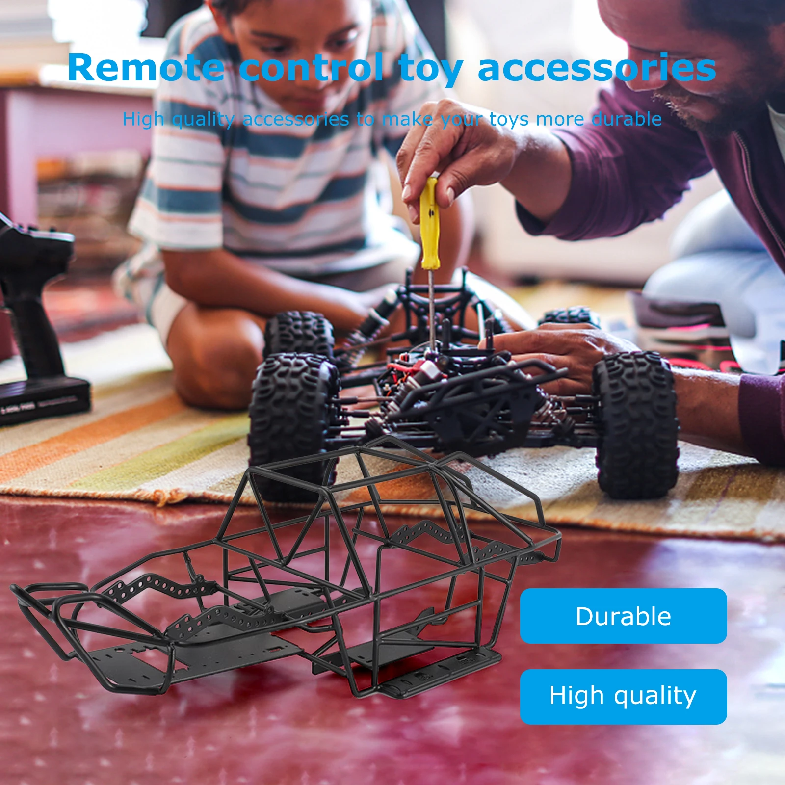 

Запасные части для металлического корпуса, корпус для самостоятельной сборки для радиоуправляемого гусеничного грузовика Axial Scx10 Ii 1/10 90046