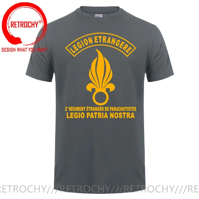 French Foreign Legion - Légion étrangère Men T-Shirt France Military Army Short Sleeve Casual Premium Cotton O-Neck Mens T Shirt