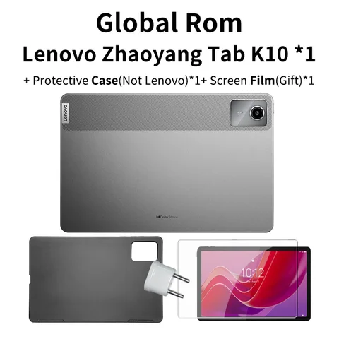 Оригинальный Lenovo Zhaoyang Tab K10 (M11) 10,95, 90 Гц, дисплей MediaTek Helio G88, 7040 мАч, аккумулятор, Wi-Fi, LTE, 10 Вт, зарядное устройство, Android