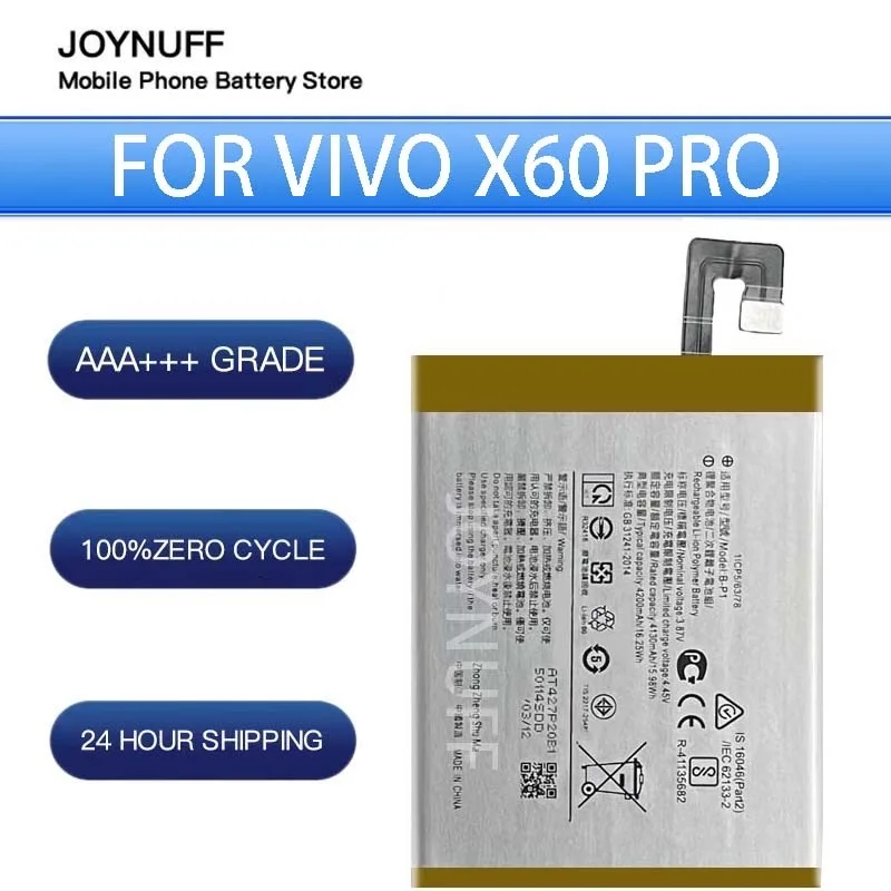 

New Battery High Quality 0 Cycles Compatible B-P1 For Vivo X60Pro Replacement Lithium Sufficient Batteries moblie smartphone+kit