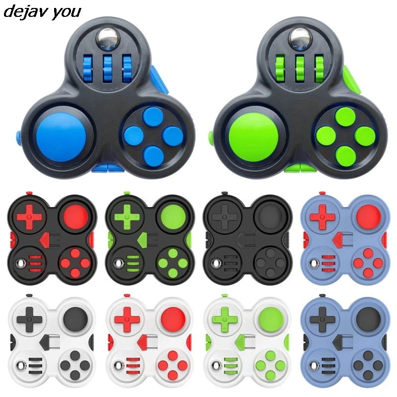 

New Decompression Toy Bubble Handle Soft Fidget Toys Game Handle Push Bubble Stress Toy For Kids Adult Gift