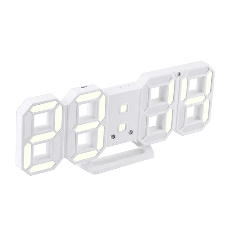 

Цифровой будильник в скандинавском стиле, 3D цифровые часы, электронные цифровые часы, светодиодные цифровые часы
