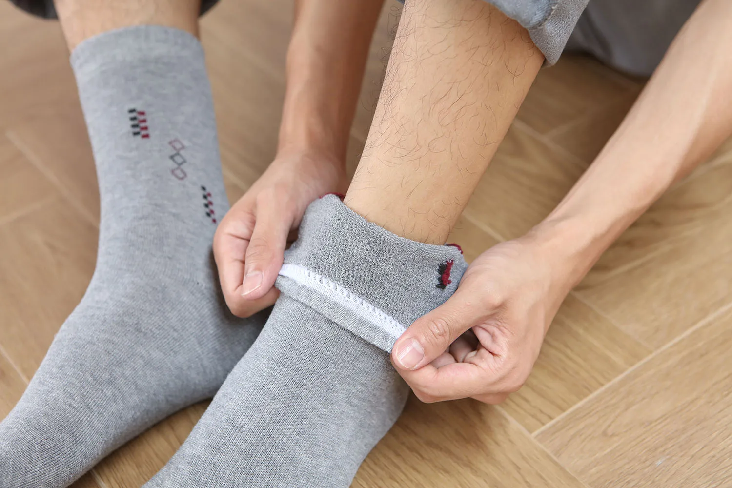 Casual Winter Warm Thick Terry Men's Socks Set 10 Pairs Black Blue Gray Fluffy Sports Socks Solid Color Winter Medium Socks