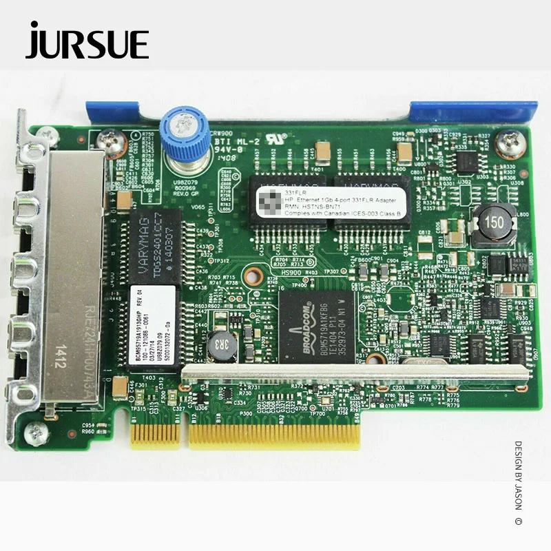 331FLR 4-портовый Ethernet 1Gb адаптер 684208-B21 629135-B21 634025-001