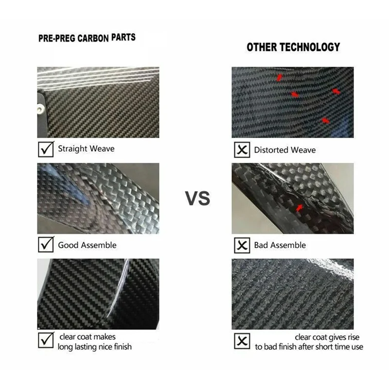 1 пара ABS углеродного волокна боковая панель бензобака обтекатель для Kawasaki Ninja EX400