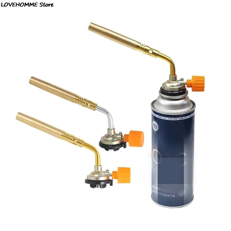 

Butane Burner Welding Gas Torch Flame Gun Brazing Flamethrower Outdoor Camping BBQ Portable Soldering Heat Gun Welding Equipment